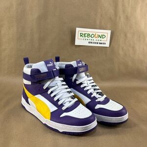 PUMA RBD Game Sneakers – White / Prism Purple (Men’s US 12)